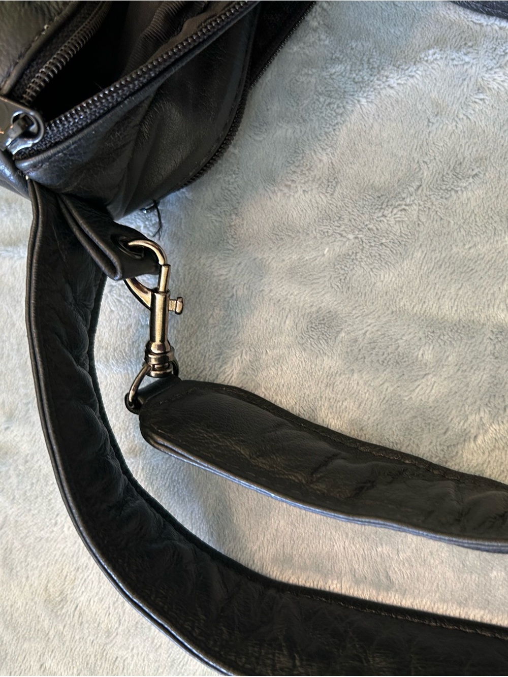 Ace Leather Goods Travelmate Backpack Black Leather Handcrafted EUC - Picture 12 of 12